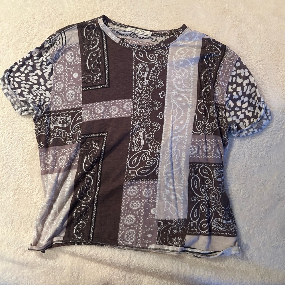 Free people Bandana Tee